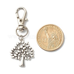Tree of Life Tibetan Style Alloy Keychain&nbsp;HJEW-JM00560-02