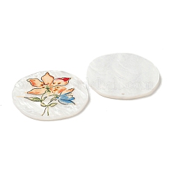 Opaque Acrylic Pendants&nbsp;BACR-D002-10B