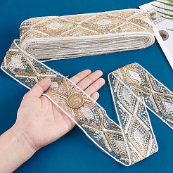 10 Yards Polyester Ribbons&nbsp;OCOR-WH0092-32