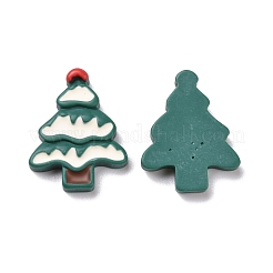 Christmas Theme Opaque Resin Cabochons&nbsp;RESI-G029-A02