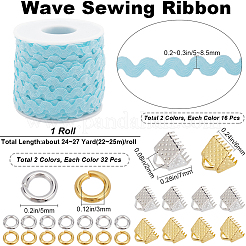 1 Strand Wave Bending Fringe Trim&nbsp;FIND-GF0006-65H