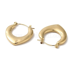 Rack Plating 304 Stainless Steel Hoop Earrings for Women&nbsp;EJEW-Z026-20G
