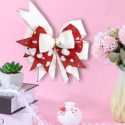Polyester Big Bowknot&nbsp;FIND-WH0126-414G