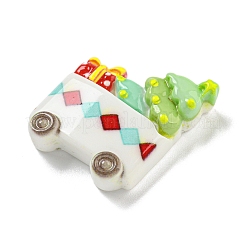 Christmas Opaque Resin Decoden Cabochons&nbsp;RESI-U006-05D