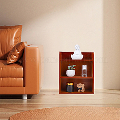 Wood 3-Tier Desktop Storage Holder&nbsp;AJEW-WH0410-358