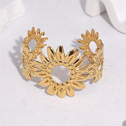 304 Stainless Steel Cuff Bangles for Women&nbsp;FS-WGBD327-02