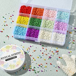 DIY Candy Color Seed Beads Bracelet Making Kit&nbsp;SEED-YW0001-79