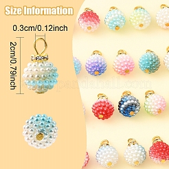 40Pcs Acrylic Pendants&nbsp;PALLOY-FS00035