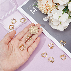 10Pcs Rack Plating Brass Pendants&nbsp;KK-GO0002-32