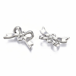 Rack Plating Alloy Connector Charms&nbsp;PALLOY-N175-16P