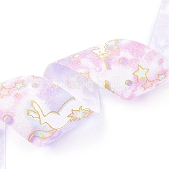 Japanese Kimono Style Floral Cotton Ribbon&nbsp;OCOR-I008-01B-12