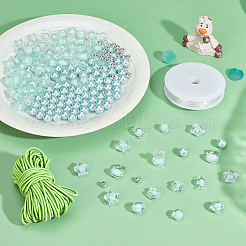 DIY Acrylic Beads Bracelet Making Kit&nbsp;DIY-PH0006-39A