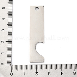 Anti-Tarnish 201 Stainless Steel Big Pendants&nbsp;STAS-R002-22P