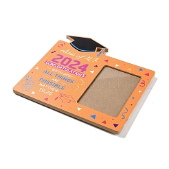 Graduate Theme Wooden Photo Frame&nbsp;AJEW-D069-01F