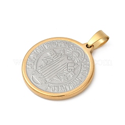 PVD Vacuum Plating 304 Stainless Steel Pendants&nbsp;STAS-A053-24B-PG
