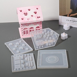 Christmas Heart House DIY Candle Silicone Molds&nbsp;PW-WGADDB1-01