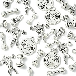 DIY Sport Theme Tibetan Style Alloy Making Finding Kit&nbsp;DIY-YW0008-72