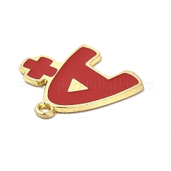 Alloy Enamel Pendants&nbsp;ENAM-F144-23G