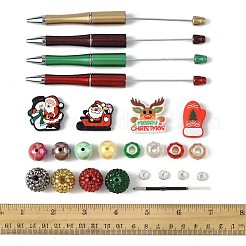 4Pcs 4 Colors ABS Plastic Ball-Point Pen&nbsp;AJEW-FS0001-42