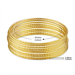 Brass Buddhist Bangle Sets&nbsp;JB642A