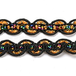 Polyester Glitter Lace Trim&nbsp;OCOR-K007-08B