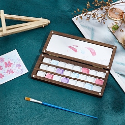 Wood Magnetic Flip Top Paintbox&nbsp;AJEW-WH0348-685