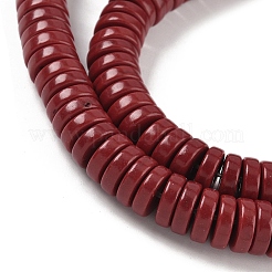 Dyed Natural Magnesite Beads Strands&nbsp;G-M448-F01-02