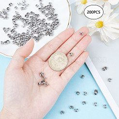 Tarnish Resistant 304 Stainless Steel Crimp Beads Covers&nbsp;STAS-P239-34P-01