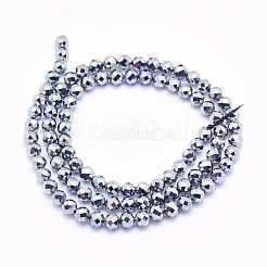 Terahertz Stone Beads Strands&nbsp;G-O166-14-4mm