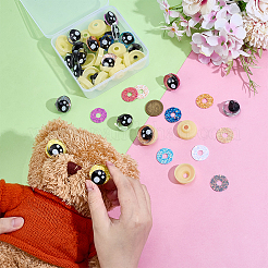 20Pcs Plastic Craft Eyes&nbsp;DIY-PH0033-81