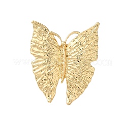 Butterfly Alloy Open Cuff Rings for Women&nbsp;RJEW-U006-06A-G