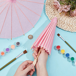 DIY Blank Craft Paper Umbrella&nbsp;DIY-WH0899-801B
