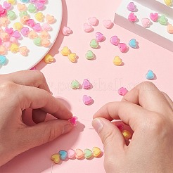200Pcs Transparent Acrylic Beads&nbsp;MACR-CJ0001-58