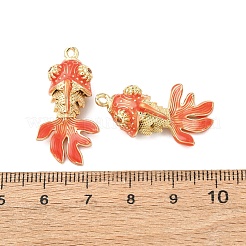 Brass Micro Pave Cubic Zirconia Pendants&nbsp;KK-D019-30C-G