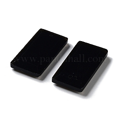 Natural Obsidian Pendants&nbsp;G-G063-01G