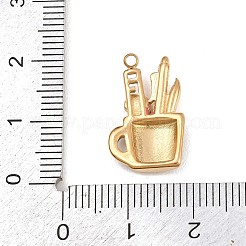 304 Stainless Steel Pendants&nbsp;STAS-H249-13G