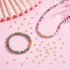 Brass Spacer Beads&nbsp;KK-BC0014-22A