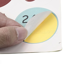 Christmas Advent Calendar Stickers&nbsp;DIY-L050-A09