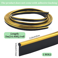 Self Adhesive PVC Car Interior Moulding Trim&nbsp;AJEW-WH20042-42A