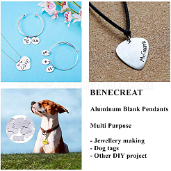 Aluminum Blank Pendants&nbsp;ALUM-BC0001-08P