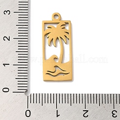 304 Stainless Steel Pendants&nbsp;STAS-U010-15G