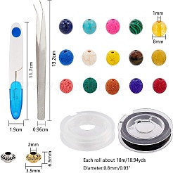 DIY Stretch Bracelets Making Kits&nbsp;DIY-NB0004-46