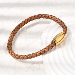 Adjustable Imitation Cord Bracelets for Women Men&nbsp;BJEW-F532-01G