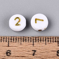 Opaque Acrylic Beads&nbsp;SACR-Q001-12E