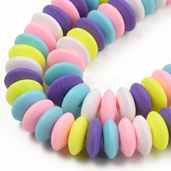 Handmade Polymer Clay Beads Strands&nbsp;CLAY-N008-064-A18