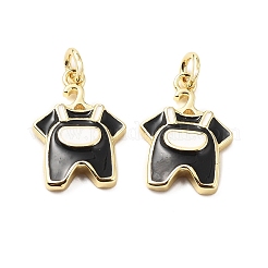 Brass Enamel Charms&nbsp;KK-L237-026G