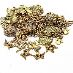 Tibetan Style Alloy Pendants&nbsp;TIBEP-MSMC020-AG
