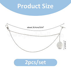 Brass Oval Locket Pendant Decotations&nbsp;HJEW-FH00037