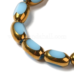 Electroplate Glass Beads Strands&nbsp;EGLA-P061-02A-10