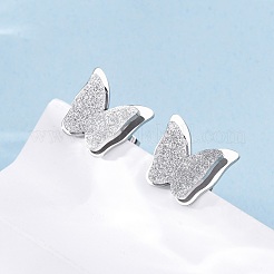 Tarnish Resistant 304 Stainless Steel Stud Earrings&nbsp;EJEW-H367-19P